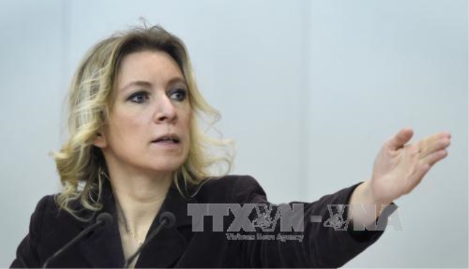 Người phát ngôn Bộ Ngoại giao Nga Maria Zakharova. Ảnh: AFP/TTXVN